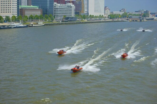 Rotterdam: Private Maas River Speedboat Cruise - Knowledgeable Captain