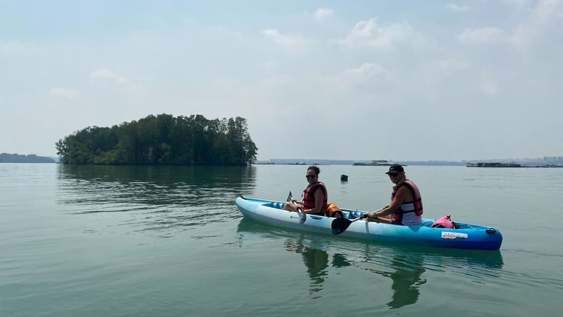 Round Ketam Kayaking Adventure in Pulau Ubin Singapore - Mangroves, fish farms and possible wildlife
