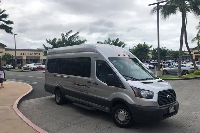 Roundtrip Shuttle From Waikiki Hotels-Waikele Premium Outlets - End Point and Pickup Information