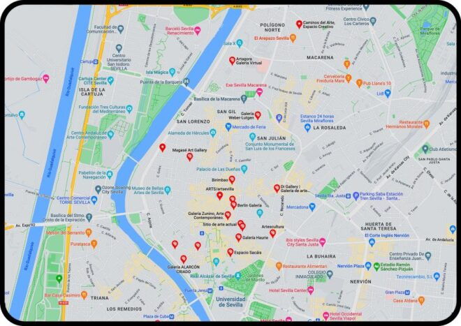 ROUTE OF CONTEMPORARY ART GALLERIES IN SEVILLE - The Sum Up