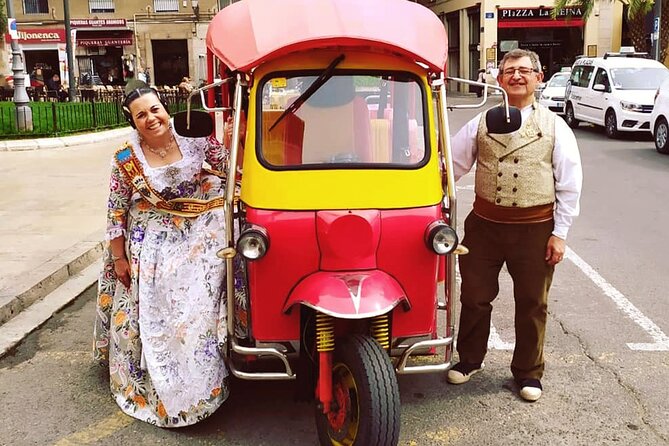 Route Through the City of Turia Valencia in Tuk-Tuk - Duration and Distance