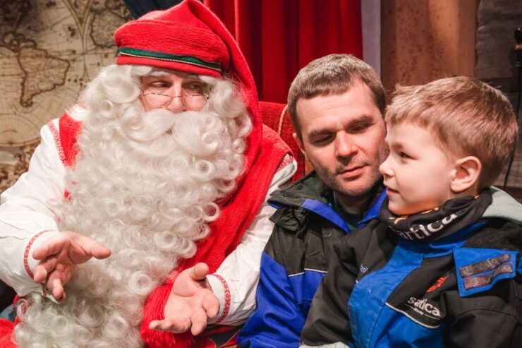 Rovaniemi: Guided Snowmobile Tour to Santa Claus Village - Visit to Santa Claus in Lapland