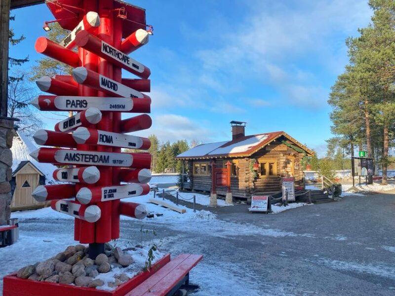 Rovaniemi: Guided Tour of Santa Claus Village with Pickup - Good To Know