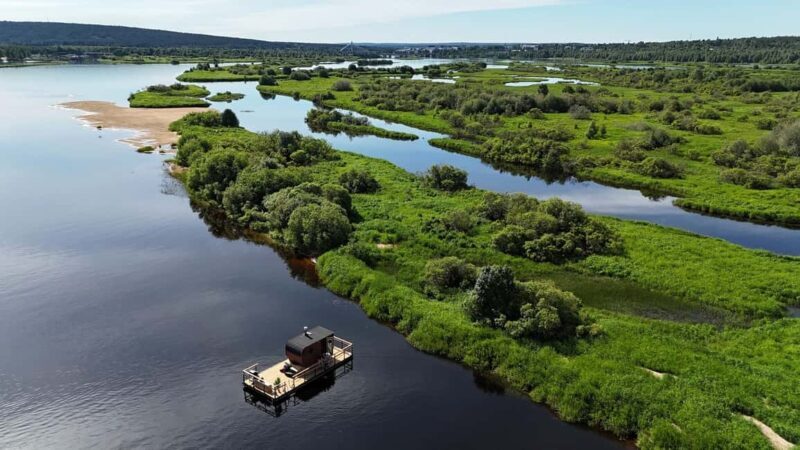 Rovaniemi: Half-day or evening on a floating sauna, swimming and BBQ - Authentic Insights from Reviews