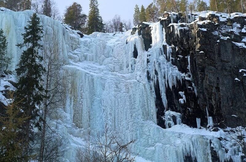 Rovaniemi: Korouoma Canyon & Frozen Waterfalls Tour with BBQ - Exploring Korouoma Canyon: An Arctic Wonderland