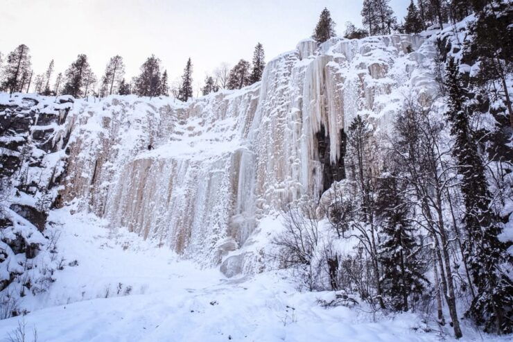 Rovaniemi: Korouoma Frozen Waterfalls With Sauna and Lunch - Itinerary and Schedule