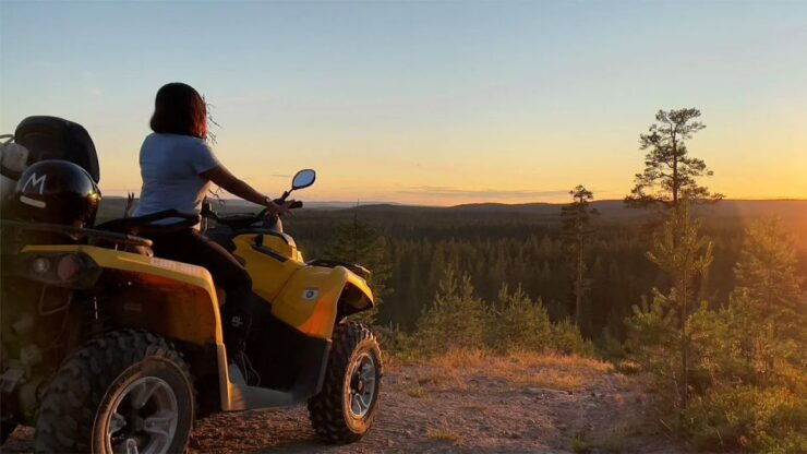 Rovaniemi: Midnight Sun, ATV Ride During The Golden Hour - Activity Details