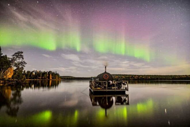 Rovaniemi: Northern Lights Trip With Sauna Boat - Inclusions of the Trip