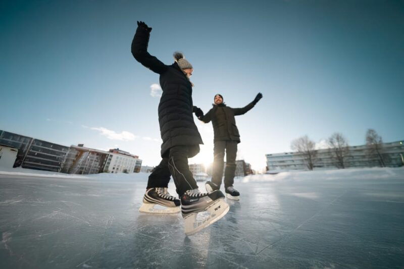 Rovaniemi: Private Ice Skating Photography Session - The Practical Details