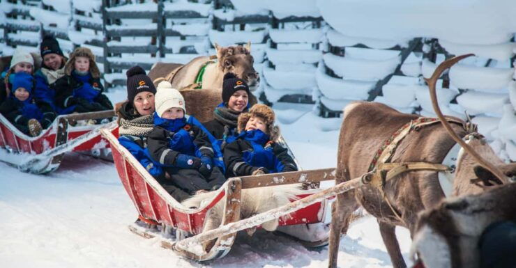 Rovaniemi: Santa Claus Village Tour, Reindeer Ride and Lunch - Experience Highlights