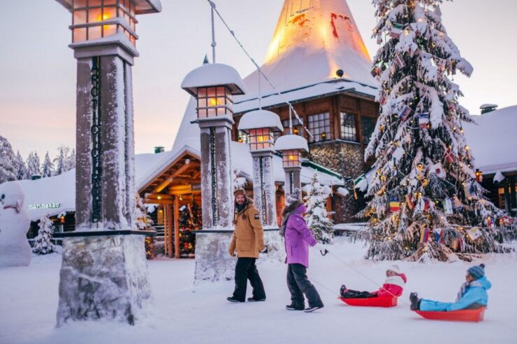 Rovaniemi: Santa Claus Village Visit With Hotel Pickup - Experience Highlights