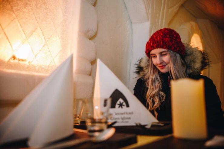 Rovaniemi: Snow Hotel Tour and Ice Restaurant Dinner - Booking Information