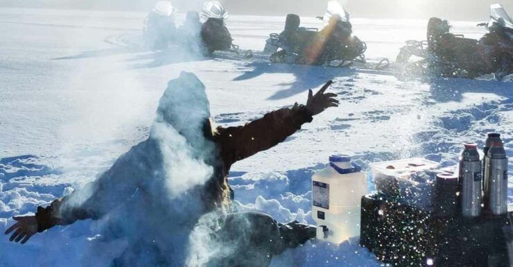 Rovaniemi: Snowmobiling and Ice Fishing - Snowmobiling Adventure