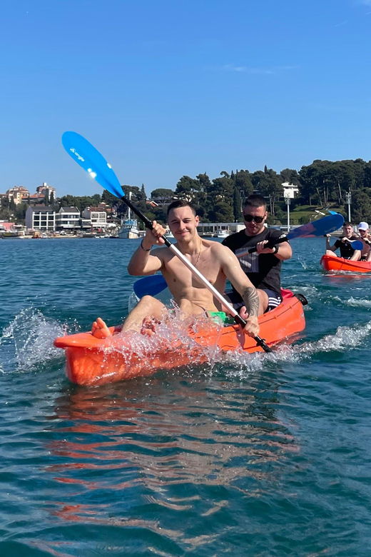 Rovinj: BUBA-KAYAK TOURS, snorkeling, cliff jupming&drinks - Cliff Jumping and the Return