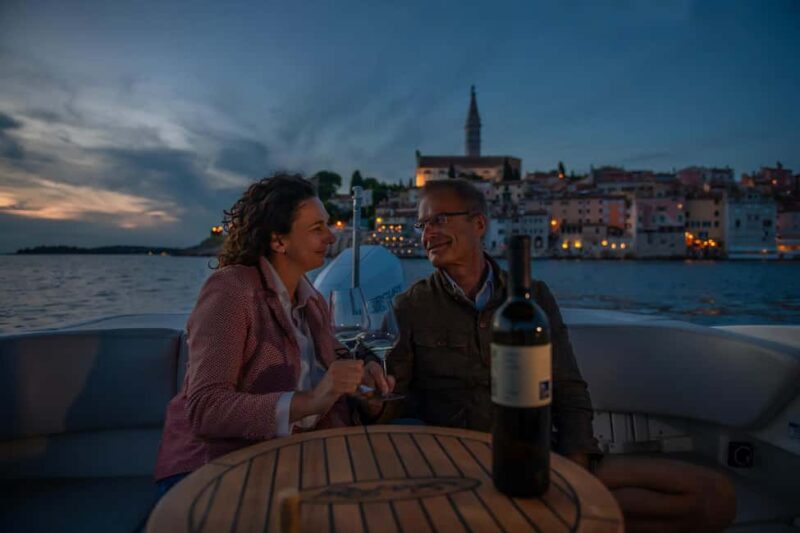 Rovinj: Luxury Old Town Night Cruise with Drinks - Setting Off into the Night: What to Expect