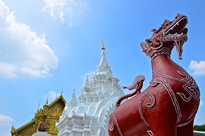 Royal Importance Observed in Lamphun - Bronze Gong and 150-foot Stupa