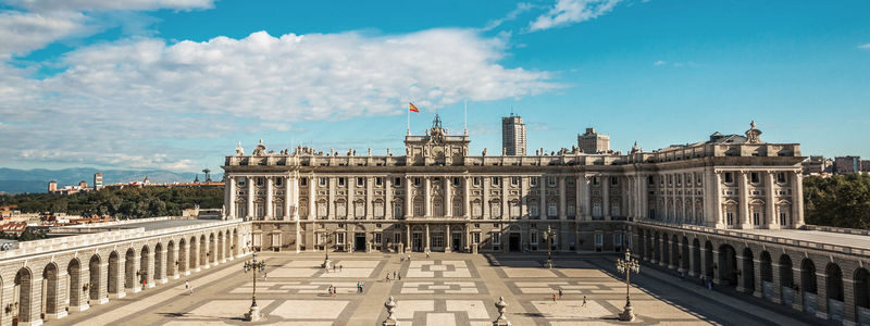 Royal Palace of Madrid Small Group Guided Tour - A palace built for ceremony and scale