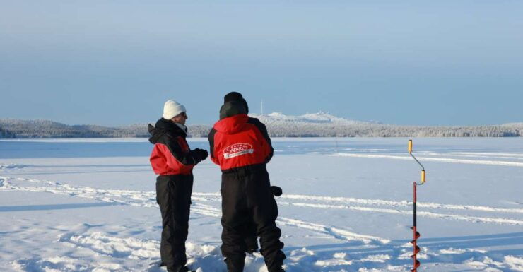 Ruka: Ice Fishing Trip - Live Tour Guide and Language Options