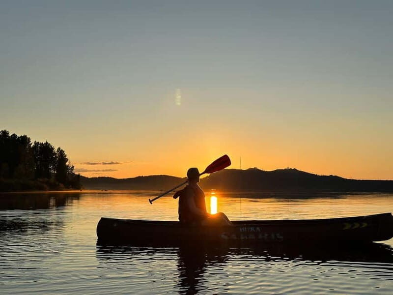 Ruka : Summer evening canoeing on the lake Rukajärvi - Good To Know