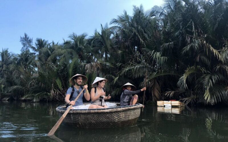 Rural Cycle, Market Tour, Basket Boat & Organic Farm Cooking - Tour Highlights