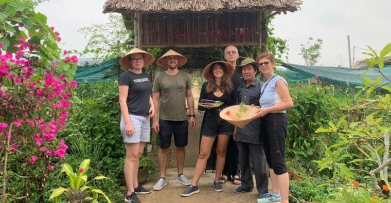 Rural Cycle, Market Tour, Basket Boat & Organic Farm Cooking - Itinerary