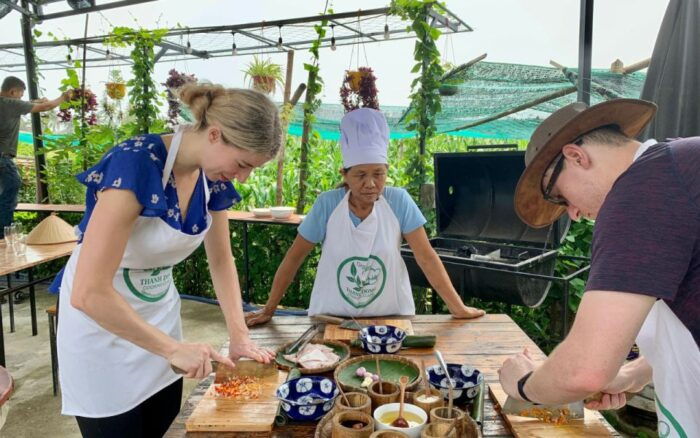 Rural Cycle, Market Tour, Basket Boat & Organic Farm Cooking - Frequently Asked Questions