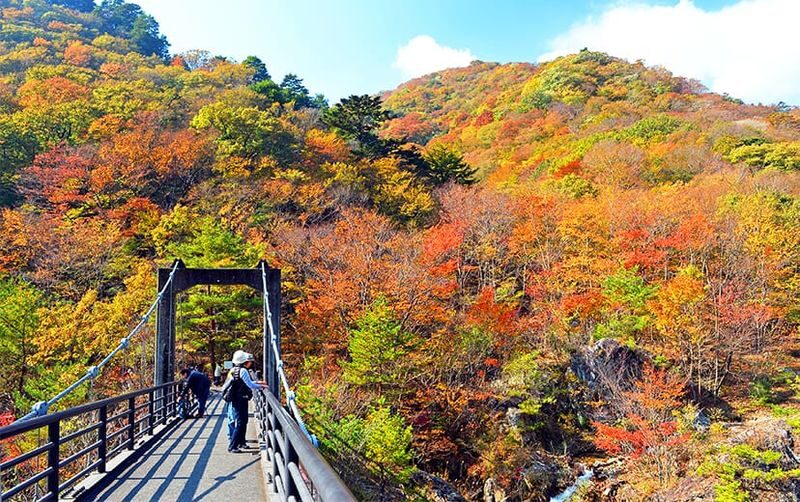 Ryuokyo Canyon Hiking Day Trip | Kinugawa Grand Suspension Bridge + Kinugawa Onsen - Ryuo Gorge is the heart of the day