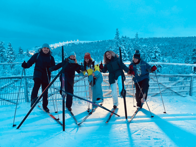 Saariselkä: Cross-Country Skiing for beginners - Equipment and Comfort