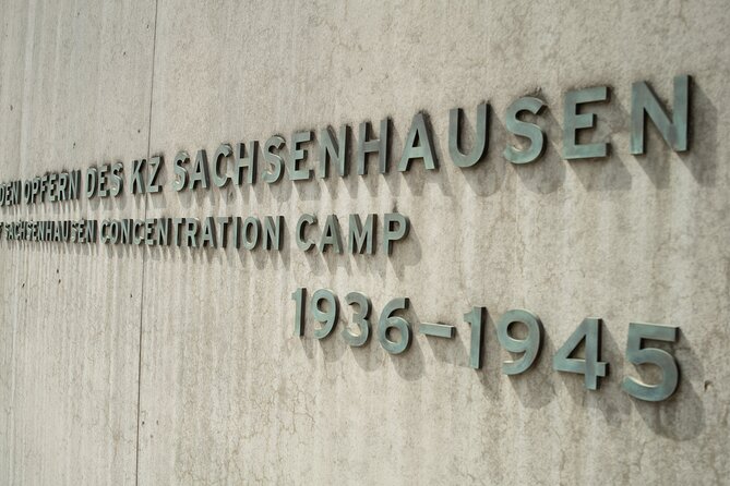 Sachsenhausen Concentration Camp Memorial Tour From Berlin - Tour Inclusions