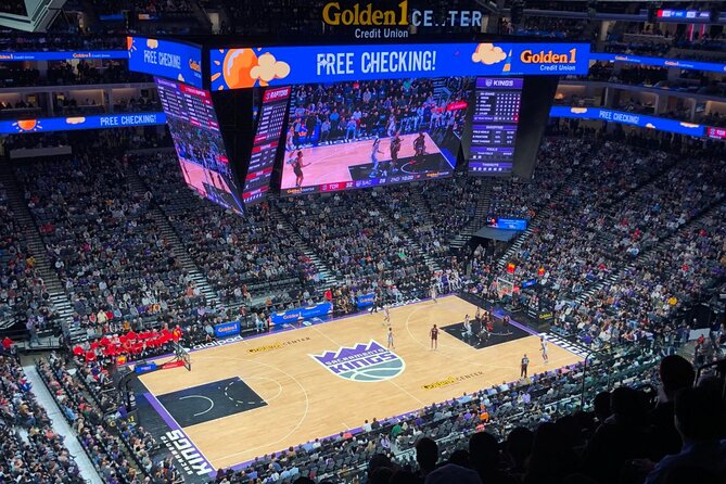 Sacramento Kings Basketball Game at Golden 1 Center - Game Overview