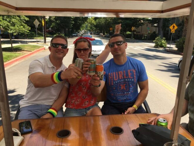 Sacramento: Pedal Bar Tour With 2 Stops - Important Information