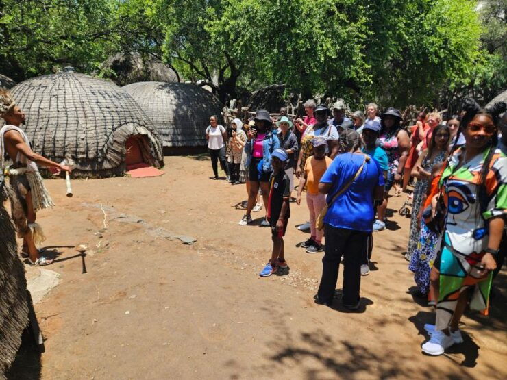 Safari at Lion and Rhino Park / Lesedi Culture Village - Itinerary