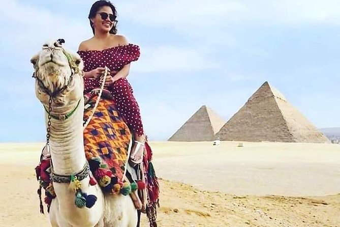 Safari at The Great Pyramids of Egypt Riding a Camel Including BBQ - Meeting and Pickup