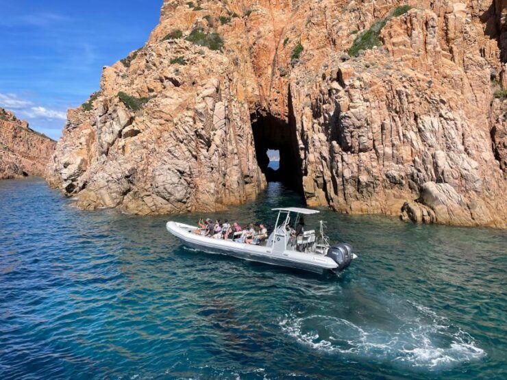 Sagone/Cargèse: Calanques De Piana Capo in Rosso Semi-Rigid - Itinerary Highlights