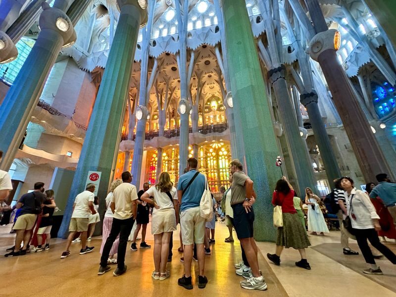 Sagrada Familia Guided Tour with Towers Access - The Passion Tower, elevator up and stairs down