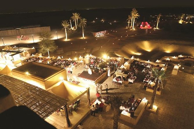 Sahara Arabian Desert Dinner Experience With Transport From Dubai - Additional Information and Tips