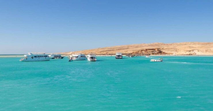 Sahl Hasheessh: Orange Island Speedboat, Snorkel & Parasail - Activity Details