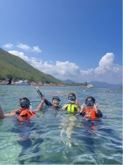 Sai Kung Green Egg Island Kayaking and Snorkeling Day Tour - The return paddle takes effort