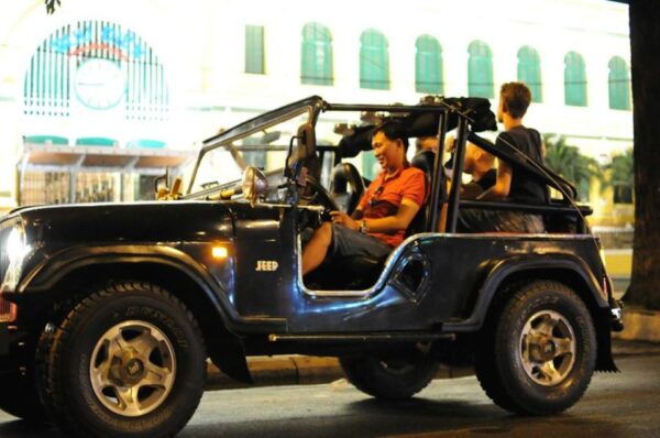 Saigon by Night: Private City Tour by Jeep and Skybar Drink - Things to Do in Ho Chi Minh City