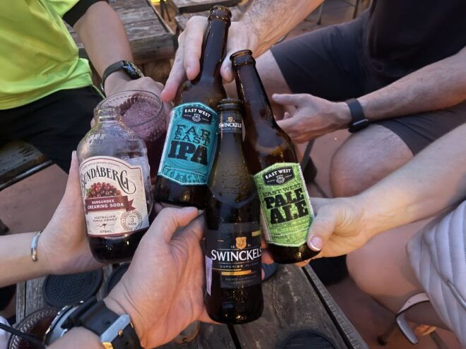 Saigon: Night Craft Beer and Street Food Tour By Vespa - Stop at a Historical Weapons Cellar