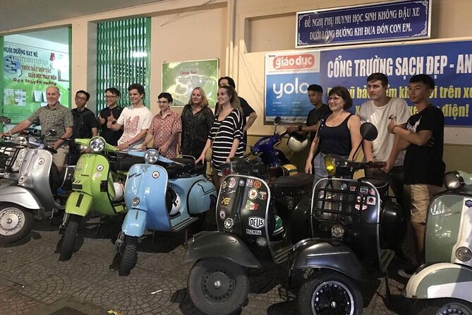 Saigon Nightlife Half-Day Tour by Vintage Vespa - Vespa Vintage Experience