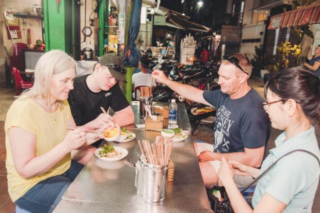 Saigon: Private Backstreets Walking Food Tour W 10 Tastings - Expertise and Satisfaction of Tour Guides