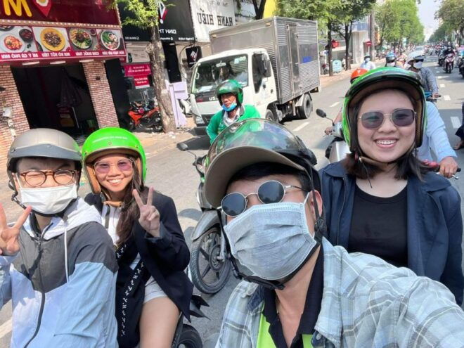 Saigon Unseen City Day Time and Local Food by Scooter - Oversize Luggage