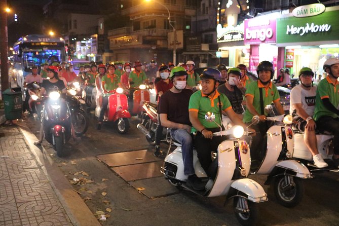 Saigon Vespa By Night Street Food Tour 4,5 Hours - Booking Information