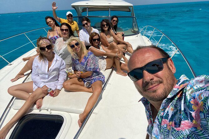 Sail from Cancun by private yacht and visit Playa Norte - Introduction