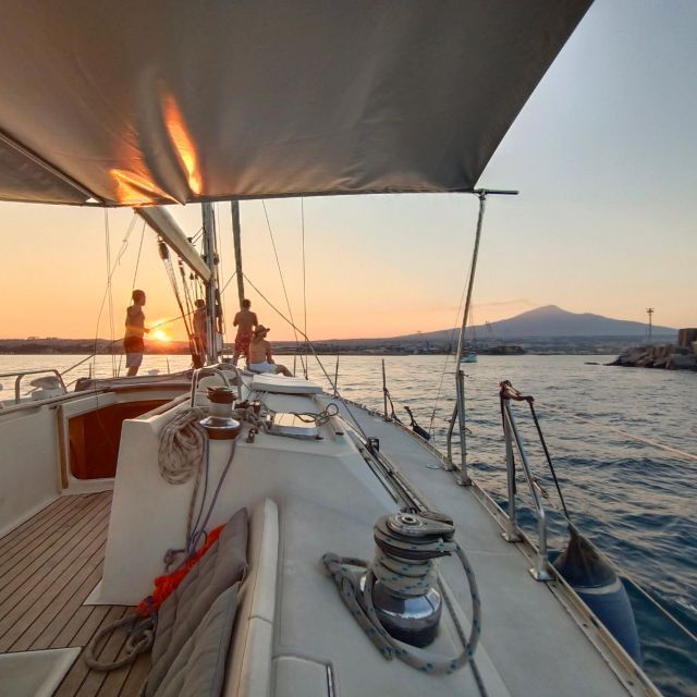 Sailboat Sunset Aperitivo in Catania - Itinerary