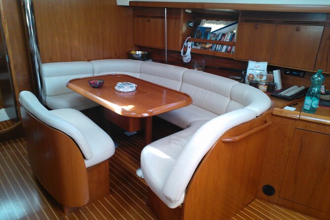 Sailboat Tour From Santa Teresa Di Gallura to the Maddalena Archipelago - Enjoying a Delicious Onboard Lunch