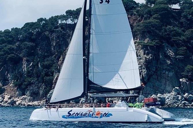 Sailing Along the Costa Brava in a Big Catamarán With Buffet-Barbacue and Bathing Inlet. Drinks Included. - Accessibility and Capacity