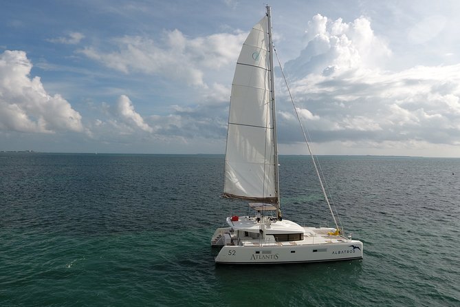Sailing Catamaran PLATINO With Open Bar to Isla Mujeres - Inclusions and Meeting Point