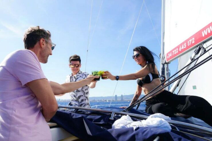 Sailing Experience in Barcelona With Food and Drinks Tasting - Experience Highlights